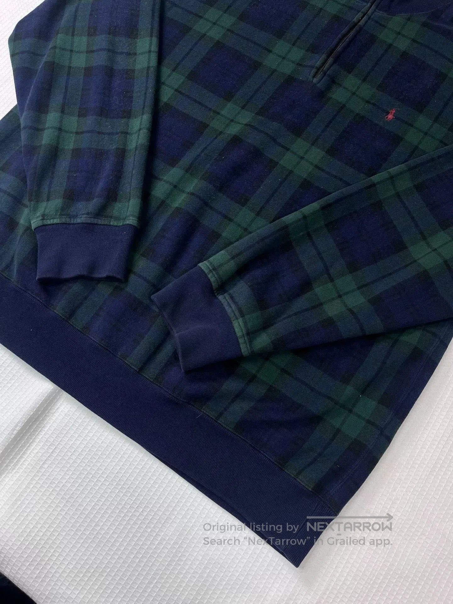Vintage Vintage Ralph Lauren Cotton Polo Pullover. Size US XL / EU 56 / 4 - 3 Thumbnail