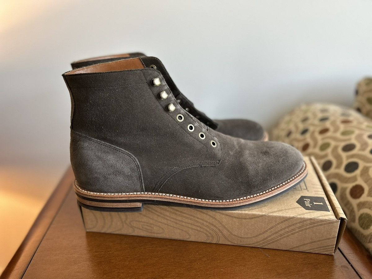 Grant Stone Grant Stone Diesel Boot in Loden Suede Size US 12 / EU 45 - 2 Thumbnail