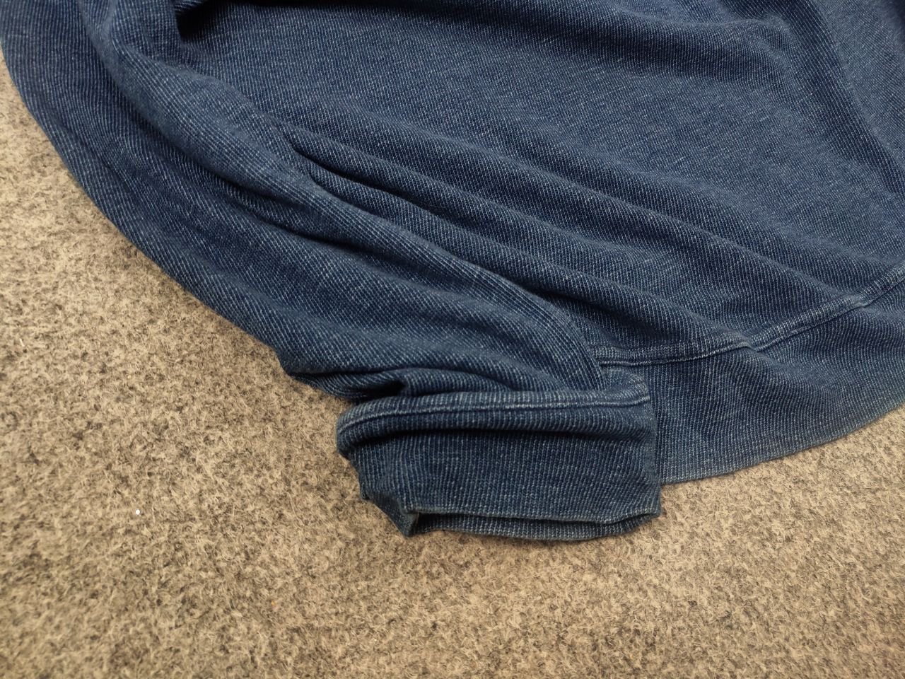 Oliver Spencer Oliver Spencer minimalist Indigo Sweatshirt Vintage Japan Size US XL / EU 56 / 4 - 6 Thumbnail