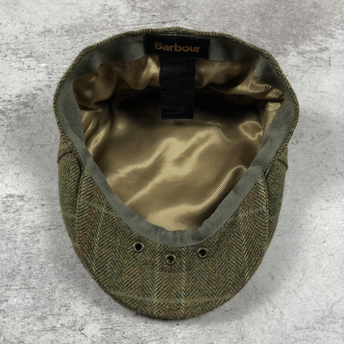 Barbour Barbour Plaid Tweed Wool Flat Cap Size ONE SIZE - 8 Thumbnail