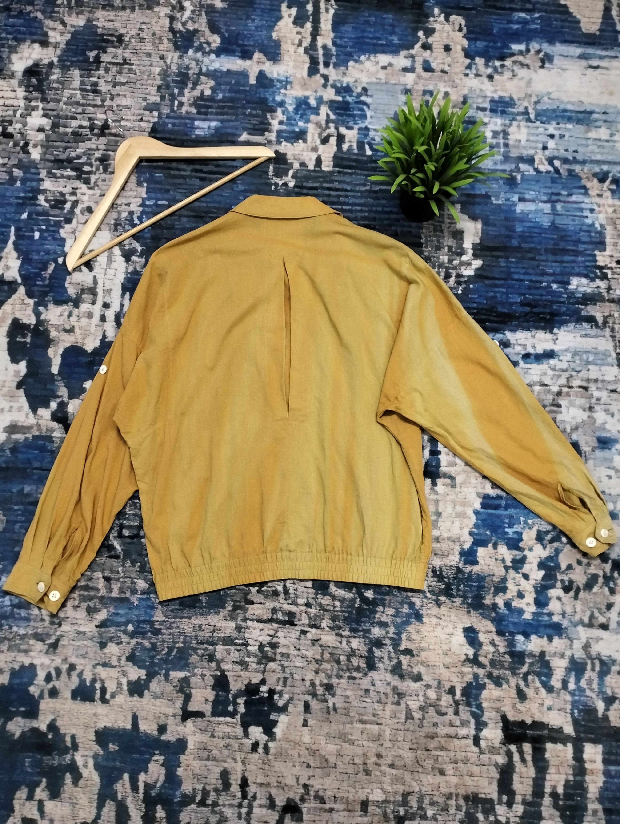 Burberry × Vintage Vintage Burberrys sweater custom tie dye jacket Size US L / EU 52-54 / 3 - 2 Thumbnail