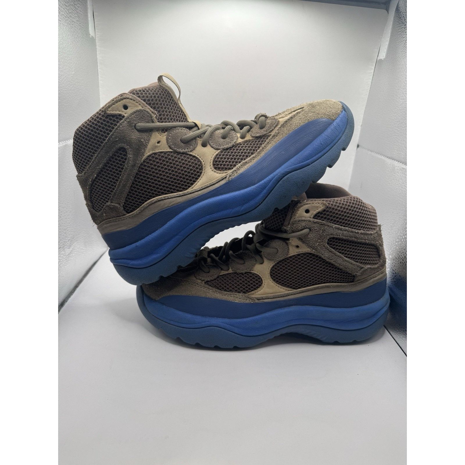 Yeezy Taupe Blue Boots (Men) Adidas Yeezy Desert Boot  main image 4