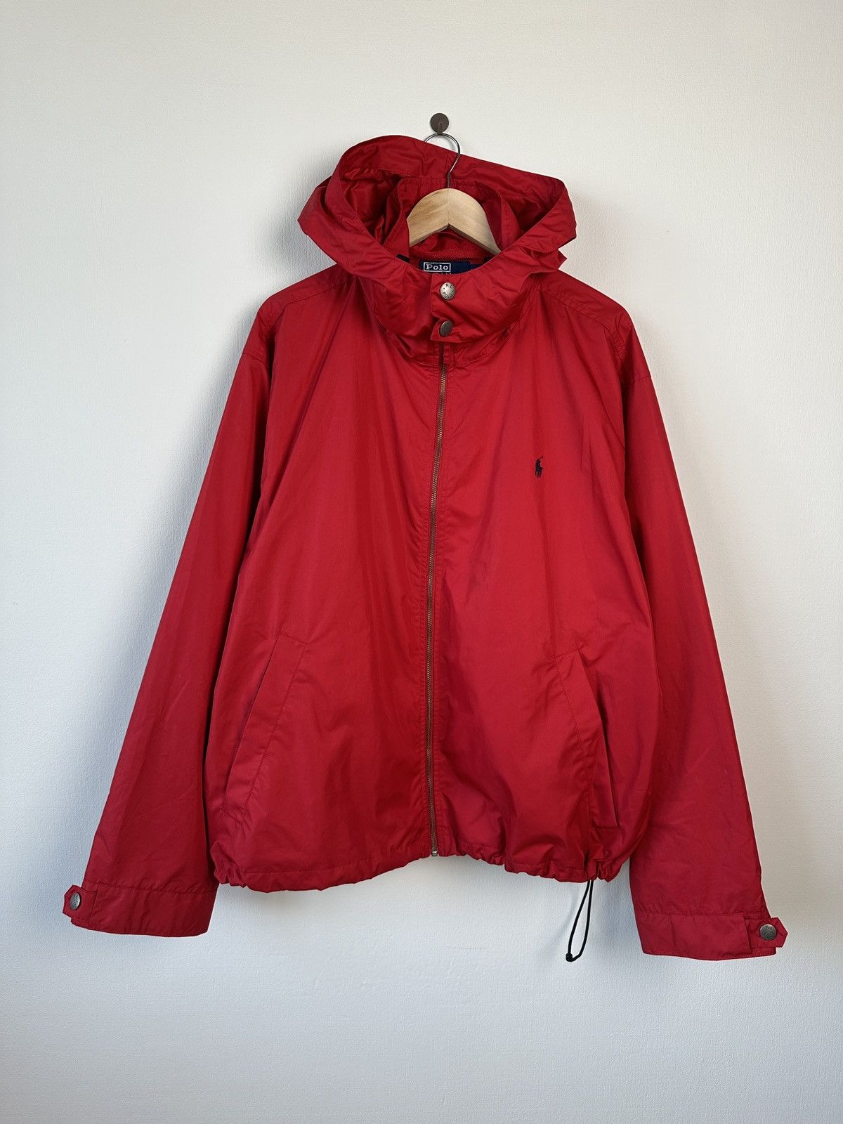 Vintage POLO RALPH LAUREN Full Zip Hooded Light Jacket