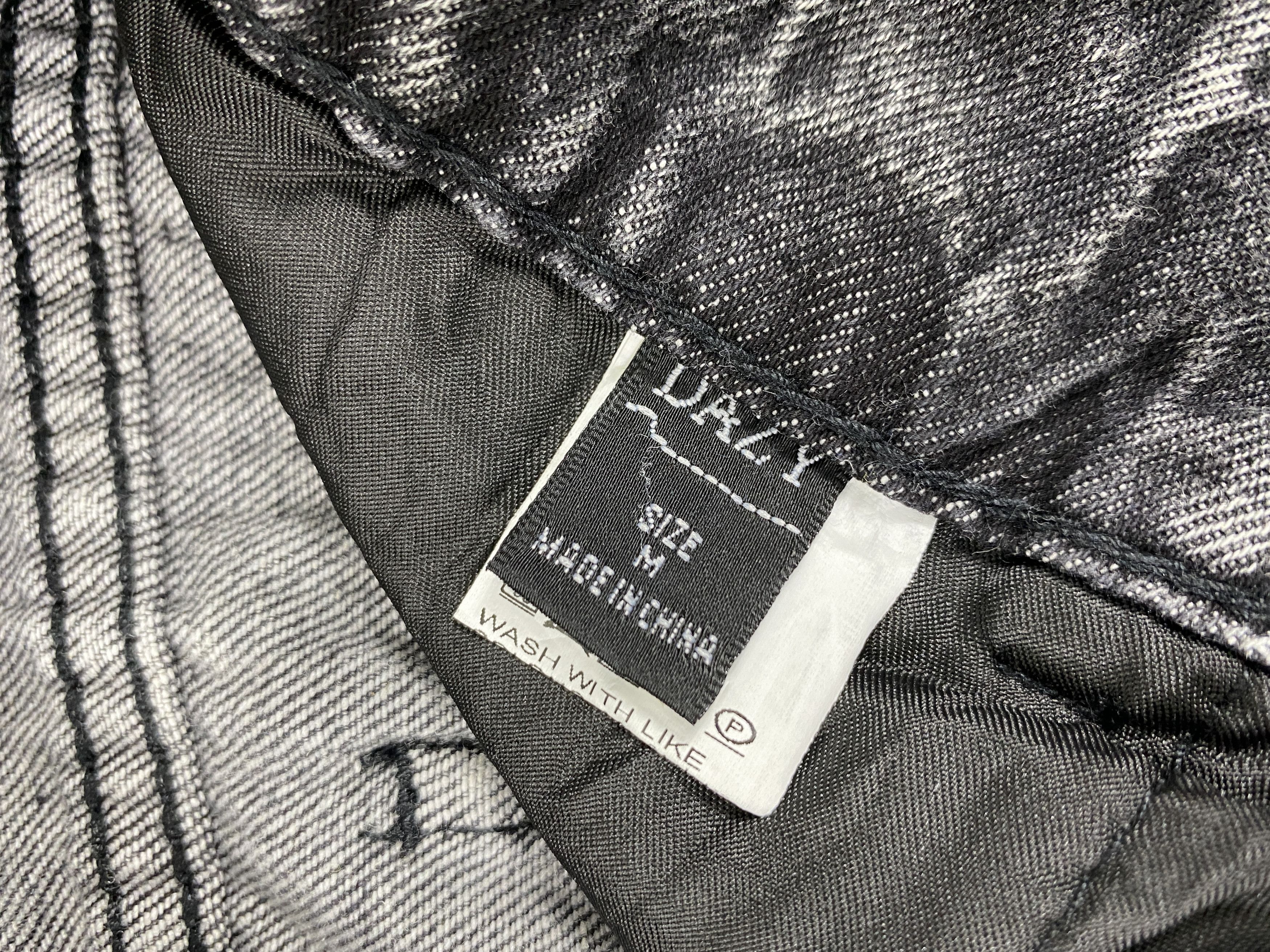 Japanese Brand Faded Black Vintage Dazy Jeans 28x29.5 Denim- JN3570 Size 28" / US 6 / IT 42 - 9 Thumbnail