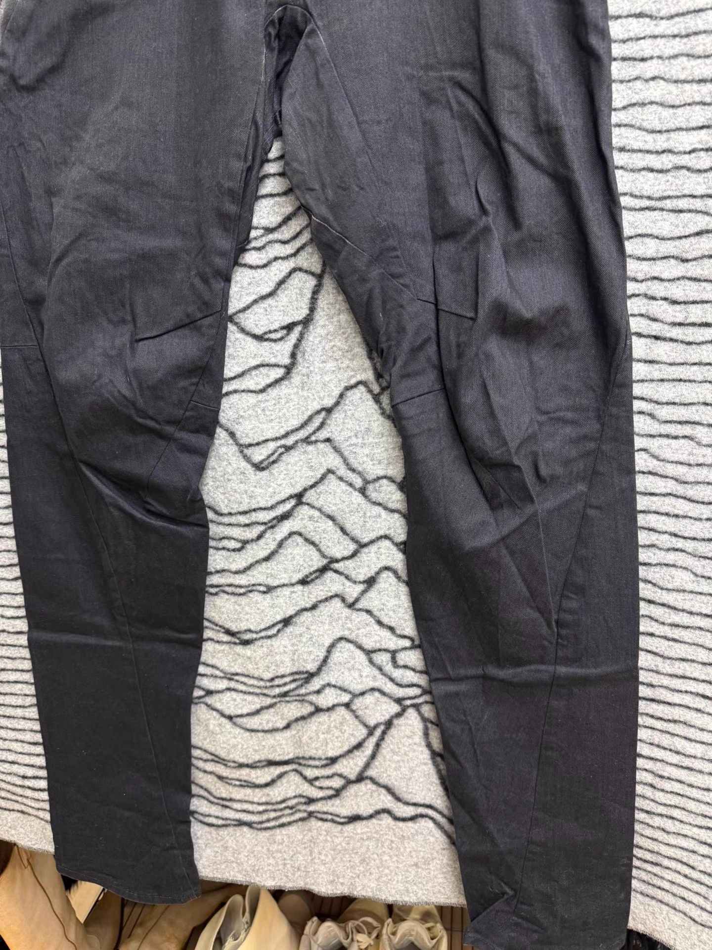 Devoa Devoa Deconstructed 3D Tailored Curved Pants K20 Size US 34 / EU 50 - 3 Thumbnail