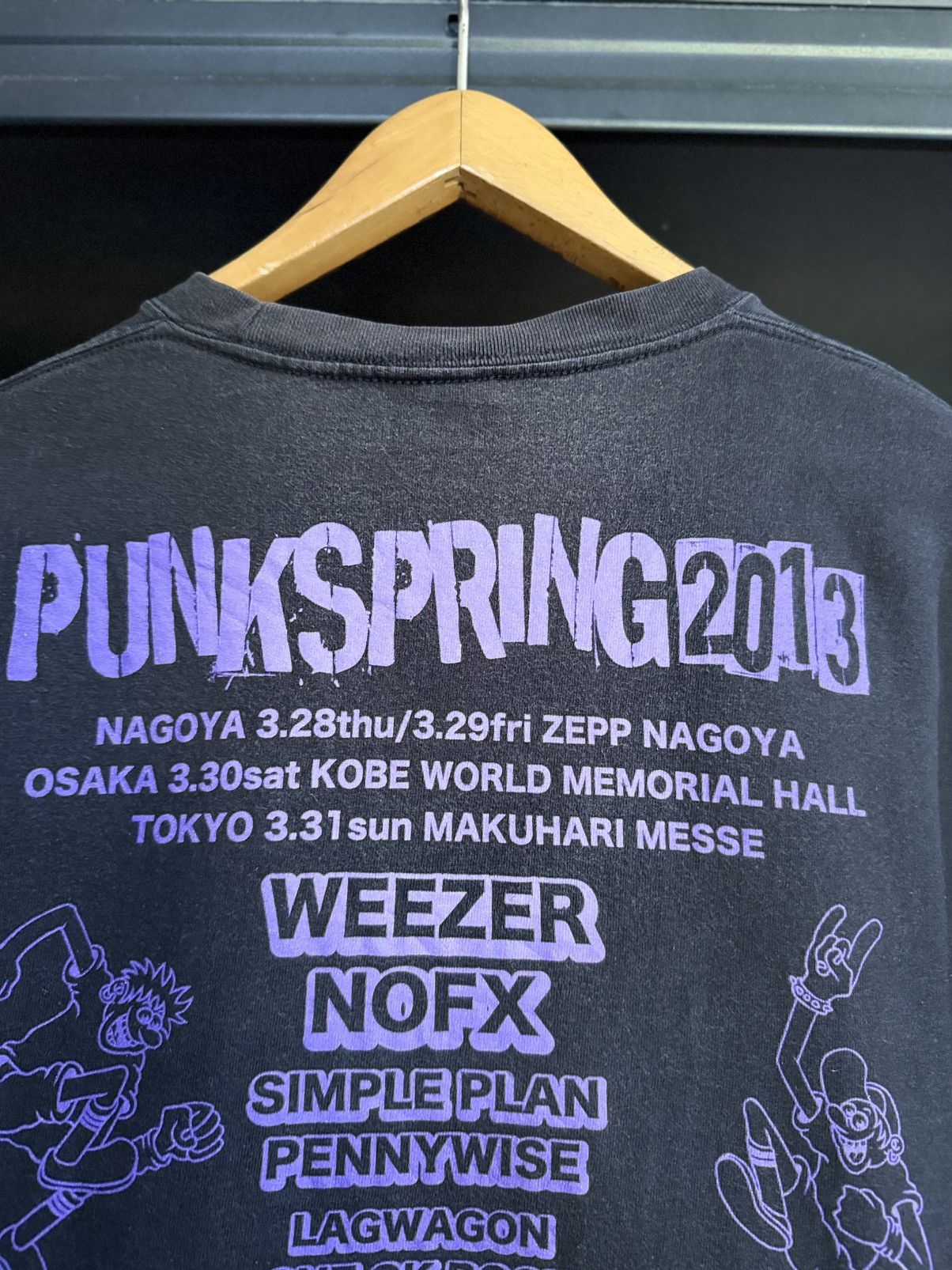 Band Tees × Vintage Vintage Punk Spring Weezer Nofx Simple Plan Faded Tee Size US L / EU 52-54 / 3 - 4 Thumbnail