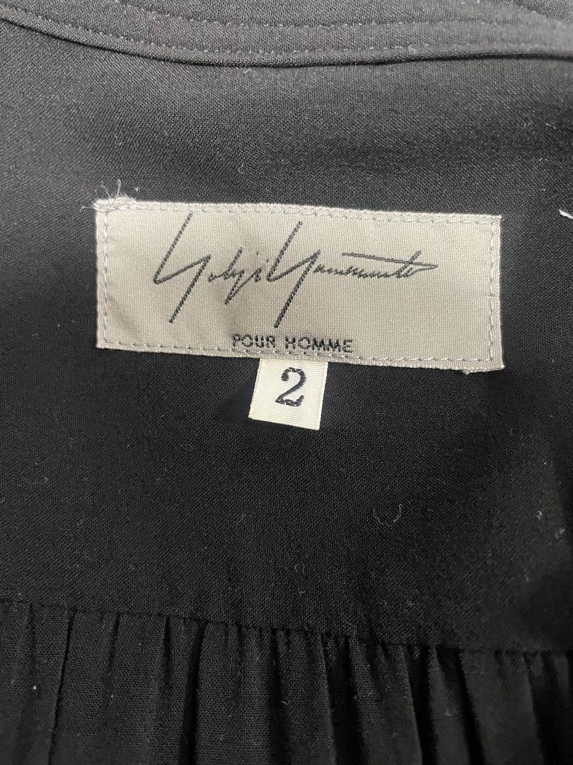 Yohji Yamamoto yohji yamamoto pour homme gathered shirt Size US M / EU 48-50 / 2 - 3 Thumbnail