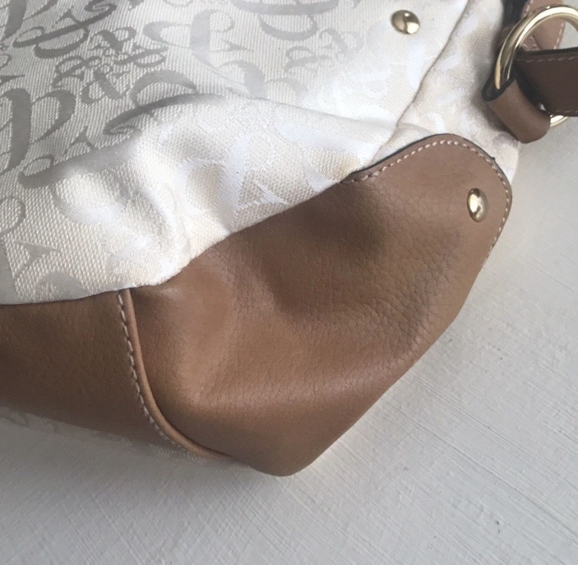 Style & Co STYLE & CO LEATHER EMBROIDERED HAND BAG Size ONE SIZE - 4 Thumbnail