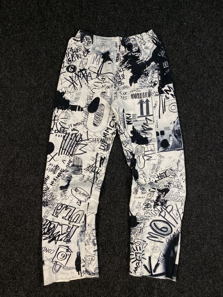 Maison Margiela Maison Margiela MM6 Graffiti Pants Size US 28 / EU 44 - 2 Thumbnail