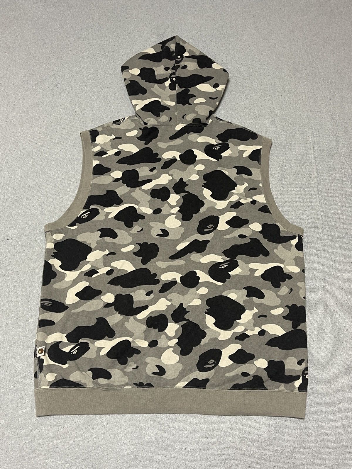 Bape × Nigo Bape Silver Camo Vest Hoodie Size US XL / EU 56 / 4 - 2 Thumbnail