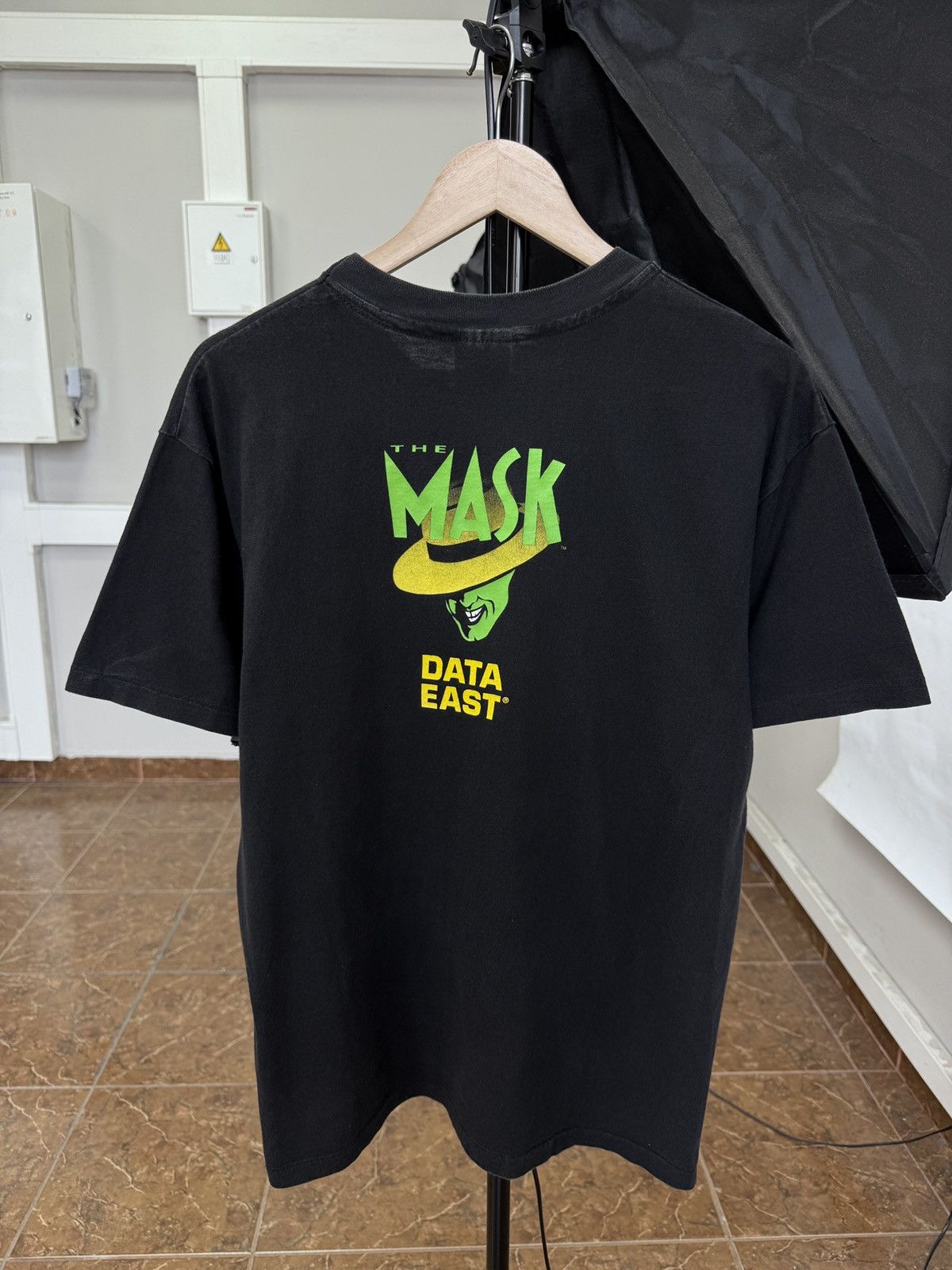 Hanes 🇺🇸 Vintage 1994 The Mask Do Ya Feel Lucky Jim Carrey T-Shirt Size US L / EU 52-54 / 3 - 2 Thumbnail