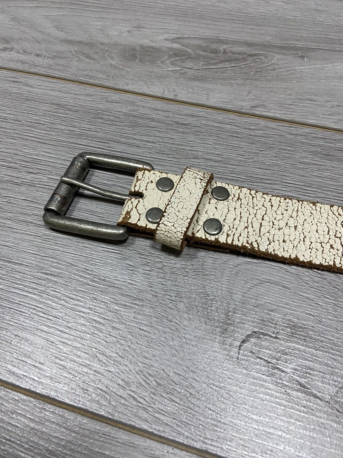 Ed Hardy Ed Hardy spell out roses 🌹 vintage leather belt Size ONE SIZE - 6 Thumbnail