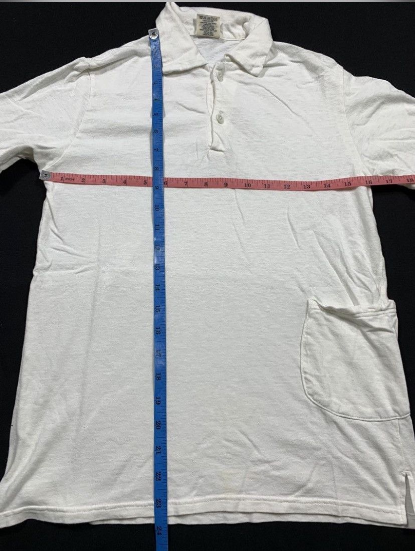 Kapital Japanese Kapital white pocket Polo Shirt Size US S / EU 44-46 / 1 - 5 Thumbnail