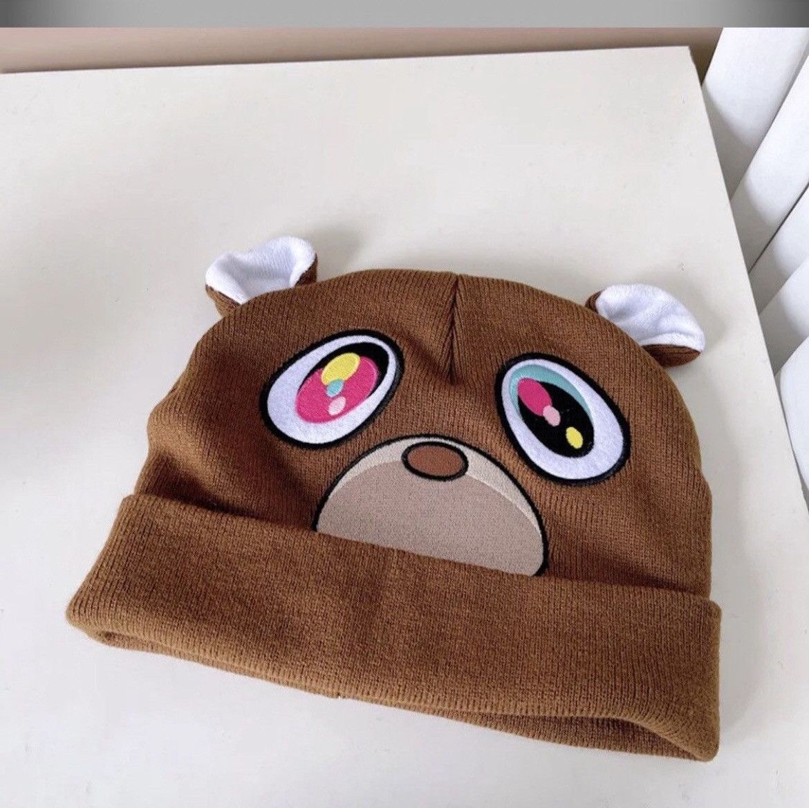 Japanese Brand × Other Bear Beanie Hat Size ONE SIZE - 3 Thumbnail