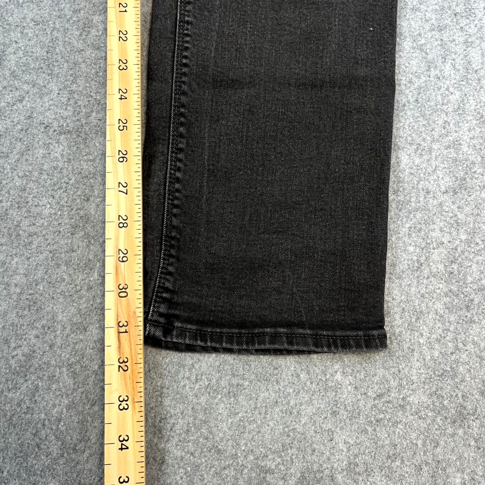 Hugo Boss HUGO BOSS Jeans Tapered Men 38 Slim 32 Dark Black Denim Stretch 5-Pocket Slim Fit Maine 1 Mens Size US 38 / EU 54 - 4 Thumbnail