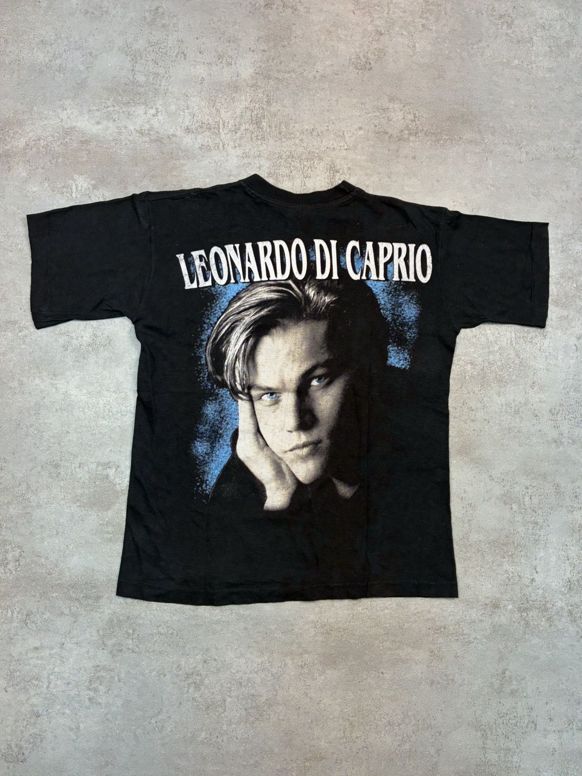 Other Vintage Leonardo DiCaprio Double Sided Black T Shirt S Size US S / EU 44-46 / 1 - 2 Thumbnail