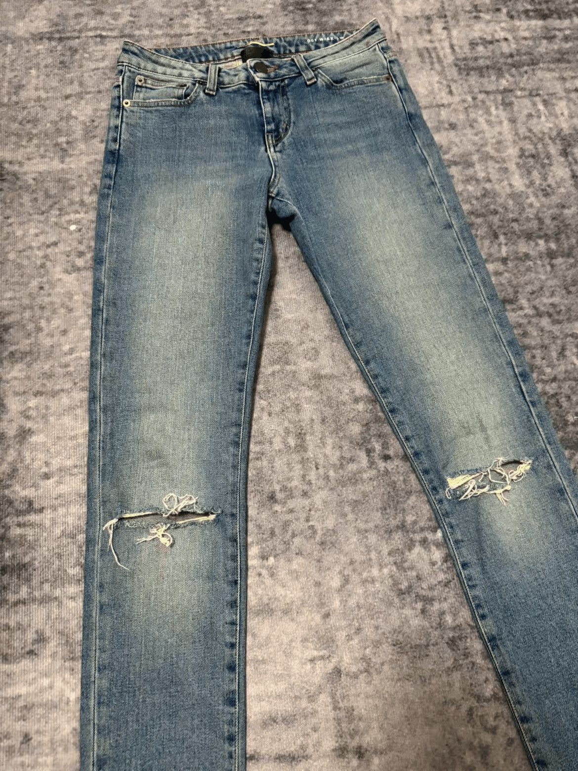 Saint Laurent Paris Saint Laurent Paris by Hedi 15AW Double Cut Denim-2508 Size US 29 - 3 Thumbnail