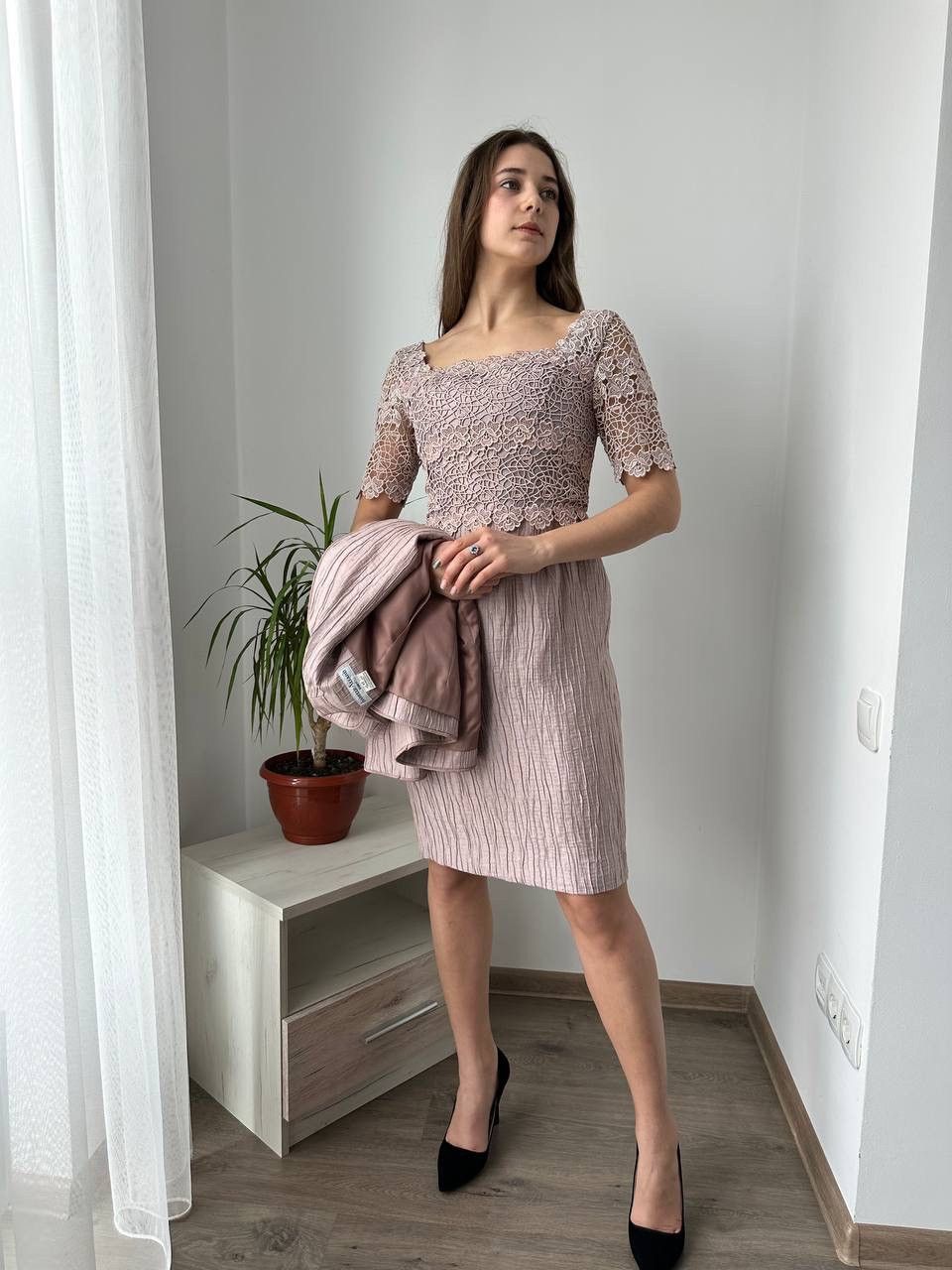 Japanese Brand × Vintage Vintage Isabelle Allard Linen Dress and Blazer Suit Size M / US 6-8 / IT 42-44 - 8 Thumbnail