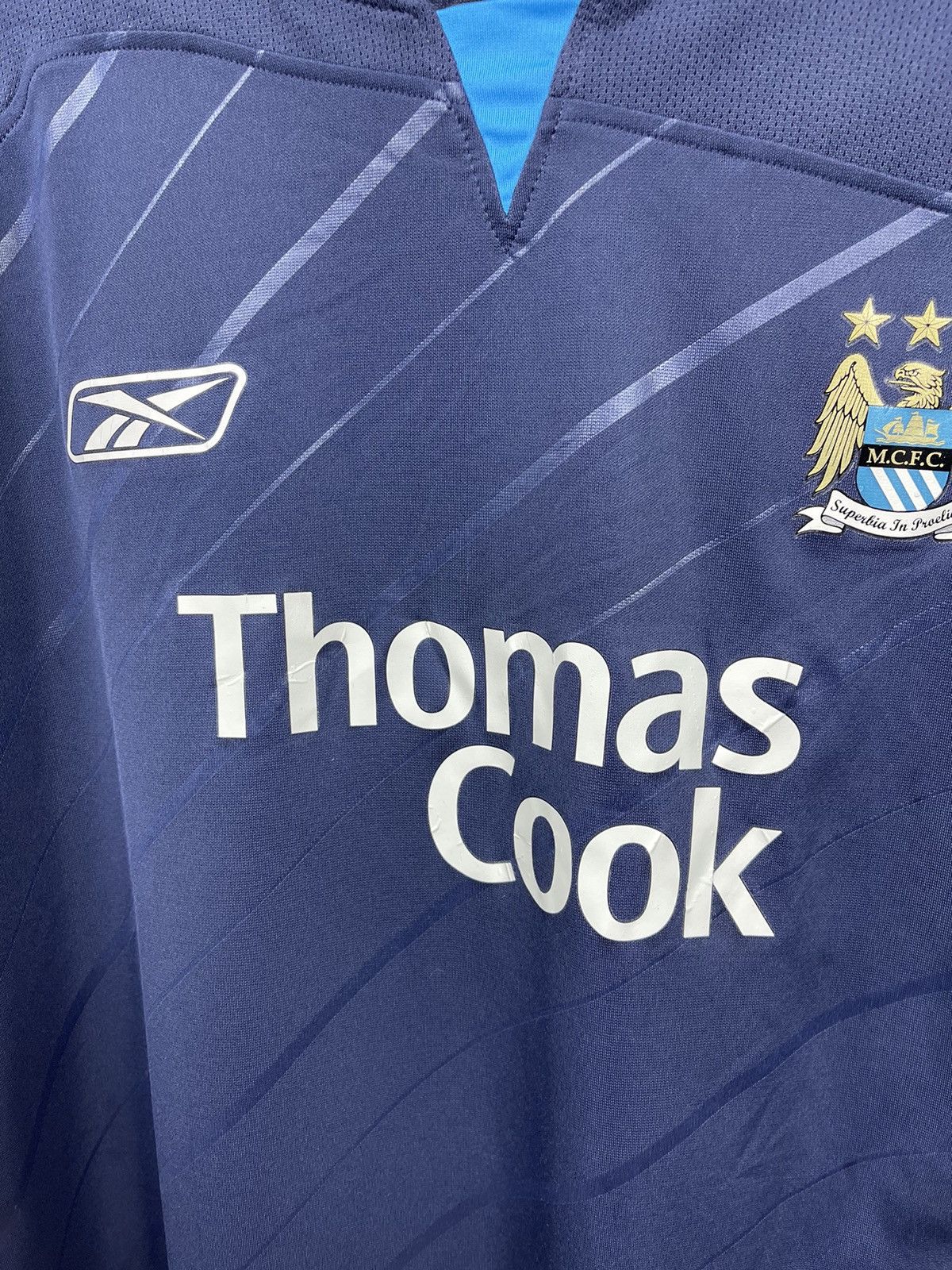 Reebok Authentic Manchester City 2005 2006 Football Shirt XL Reebok Size US XL / EU 56 / 4 - 3 Thumbnail