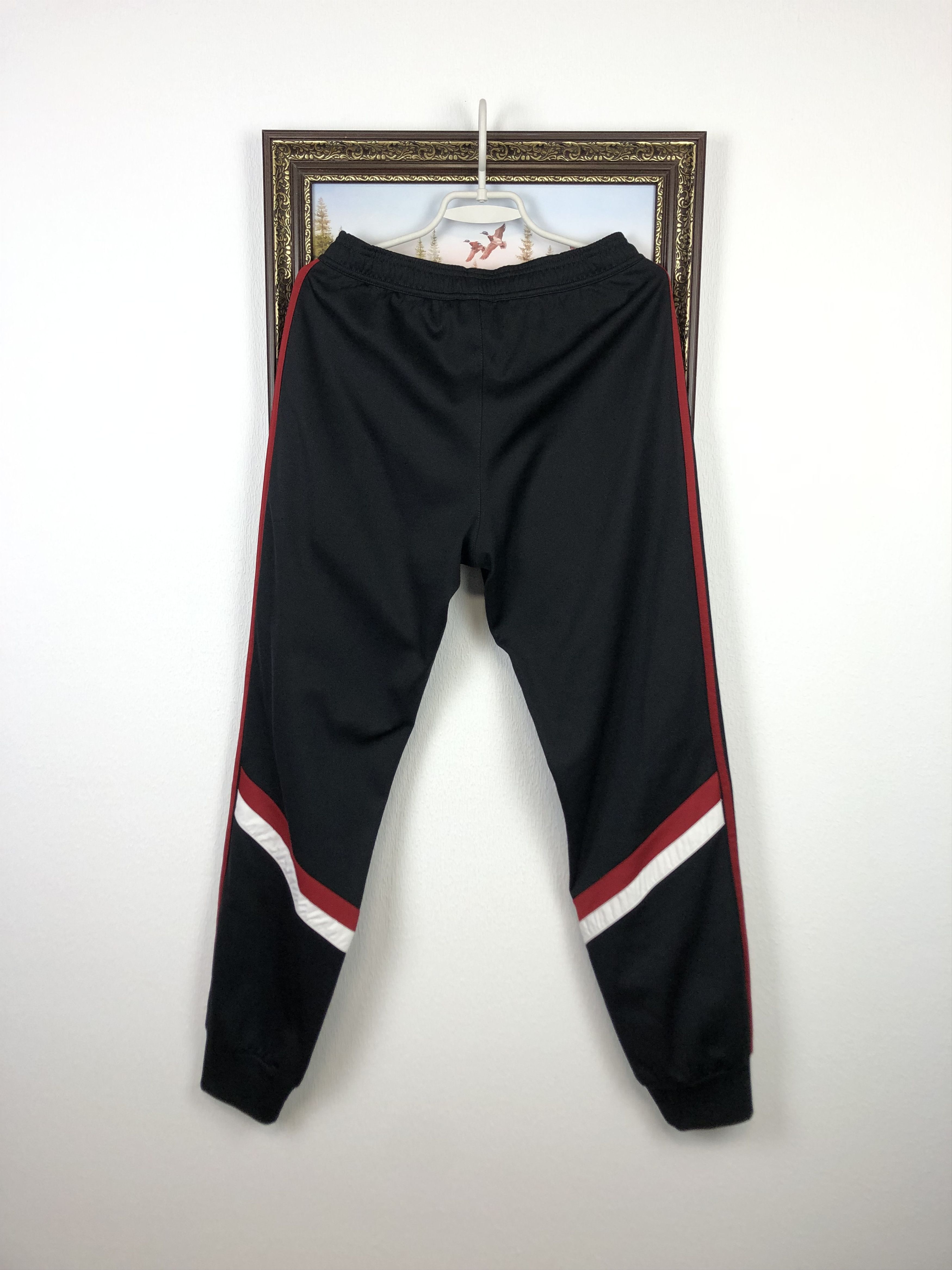 Adidas Vintage Adidas AC Milan Football Sweatpants Soccer Pants Size US 30 / EU 46 - 8 Thumbnail