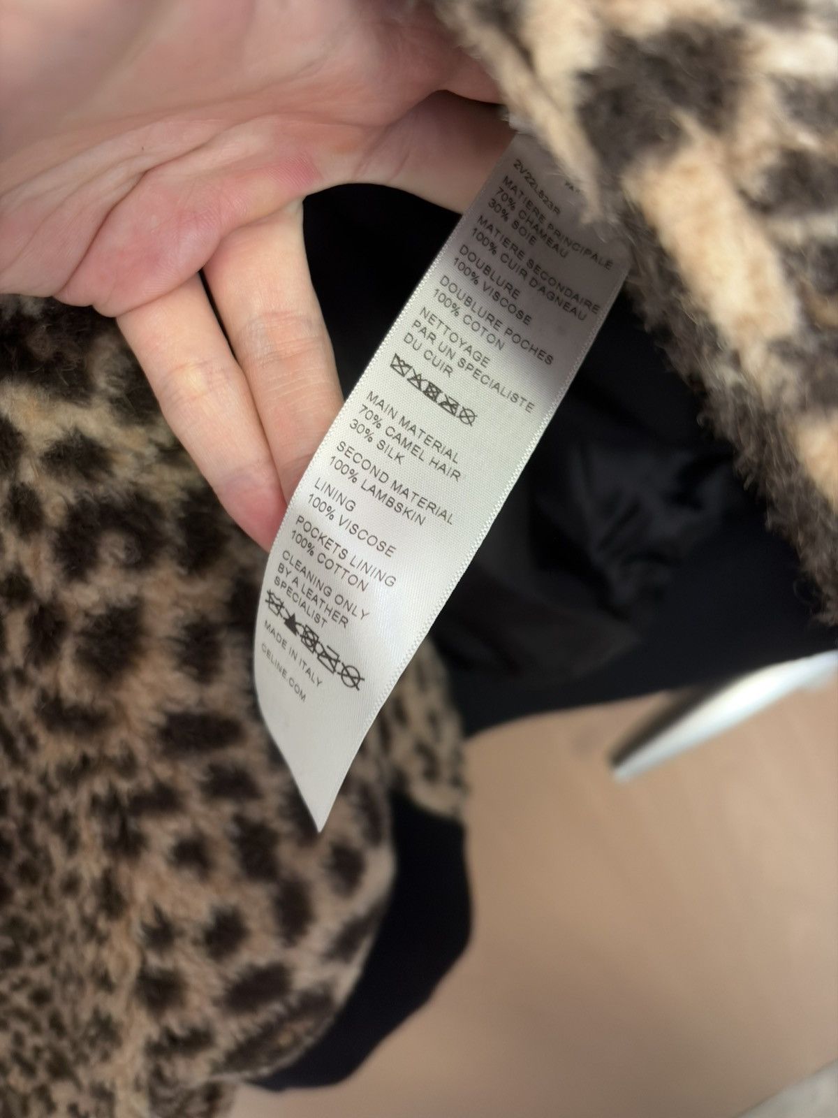 Celine Celine 22 Hedi Boy Doll Leopard Varsity Bomber Jacket Size US M / EU 48-50 / 2 - 7 Thumbnail