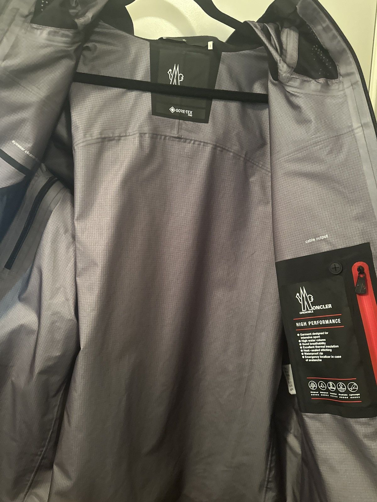 Moncler Moncler Goretex Raincoat Size US XL / EU 56 / 4 - 3 Thumbnail