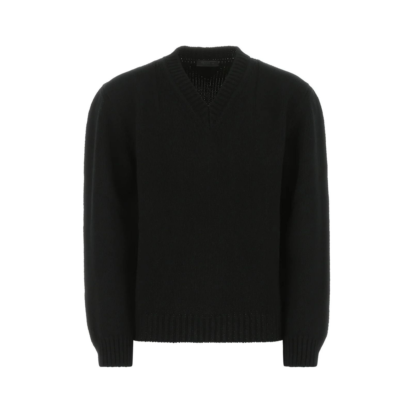 Prada PRADA Black Wool Sweater New & Authentic (Men's size:48;) Size US M / EU 48-50 / 2 - 1 Thumbnail