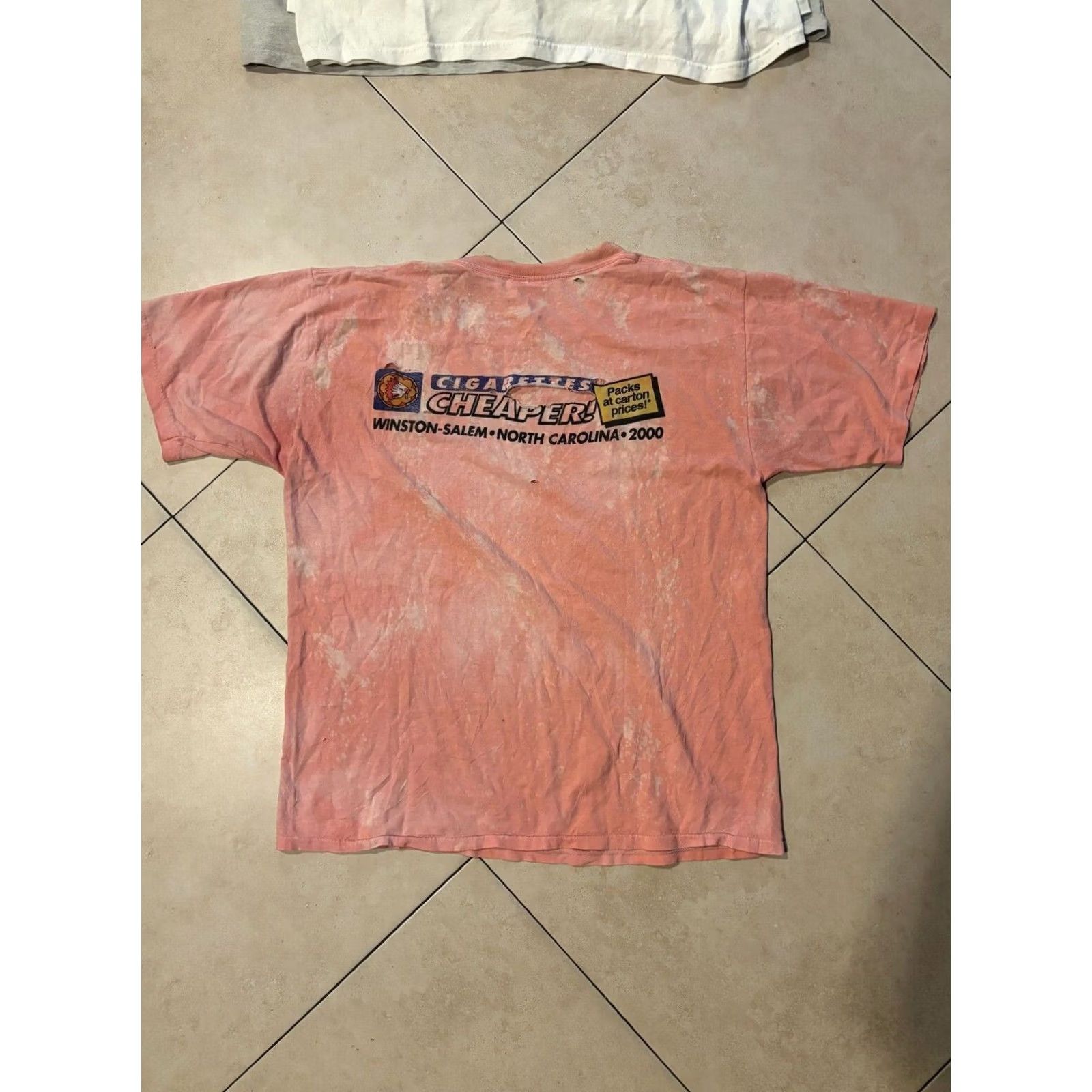 Vintage VINTAGE Lot of 6 Crew T-Shirt Men’s Tee Art Cat Beer Surf Single Stitch 5316 Size US S / EU 44-46 / 1 - 6 Thumbnail