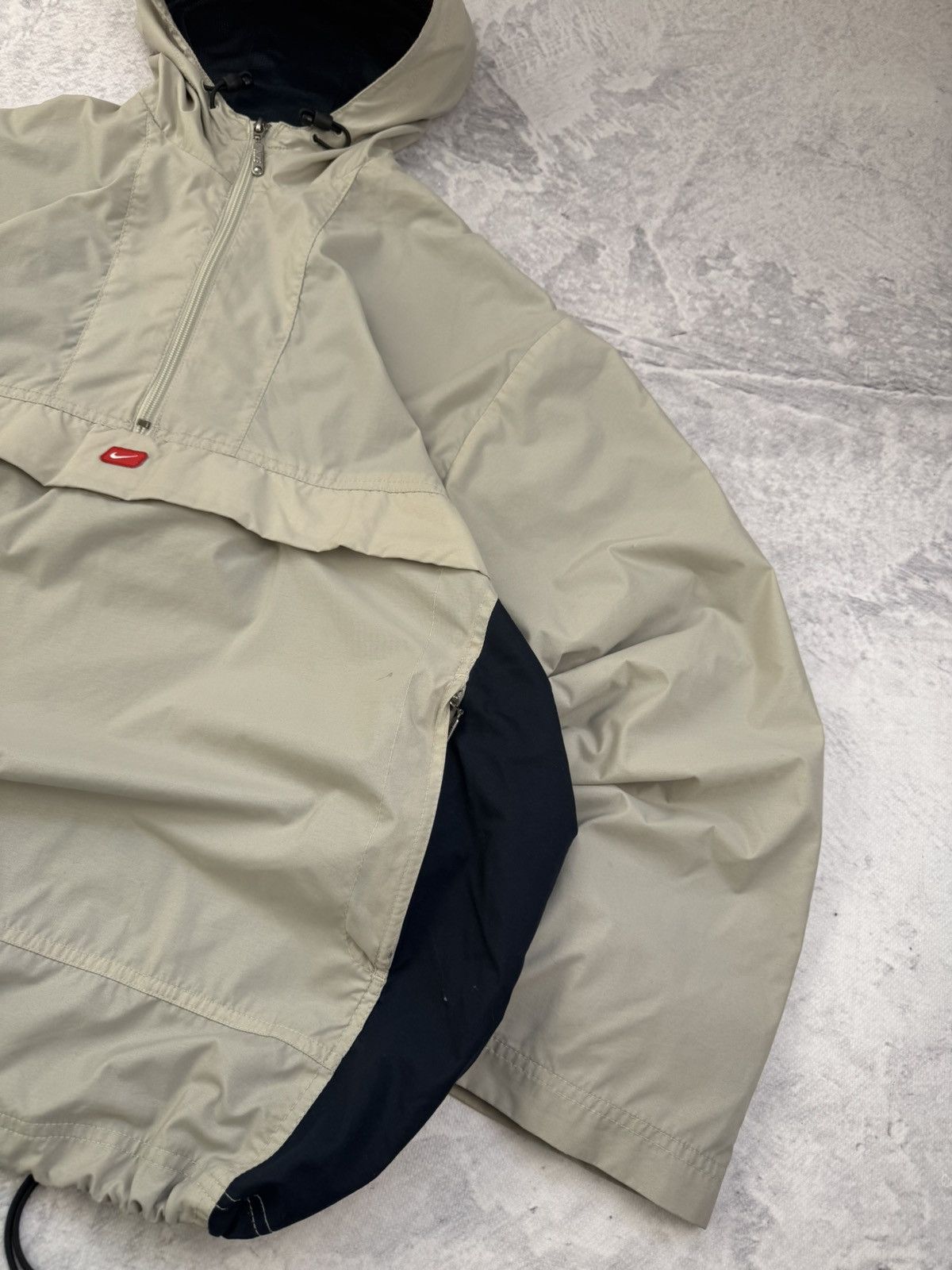 Nike × Nike ACG NIKE 1/3 ZIP VINTAGE CENTER LOGO OVERSIZE NYLON LIGHT JACKET Size US M / EU 48-50 / 2 - 4 Thumbnail