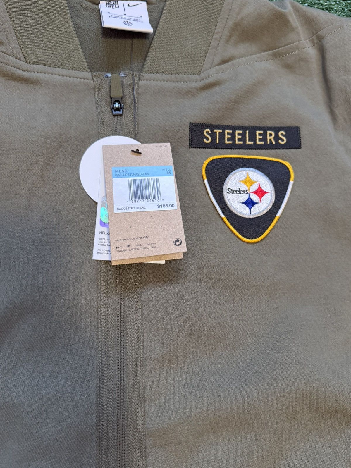 Nike Pittsburgh Steelers Nike NFL Salute to Service Full Zip Size US M / EU 48-50 / 2 - 3 Thumbnail