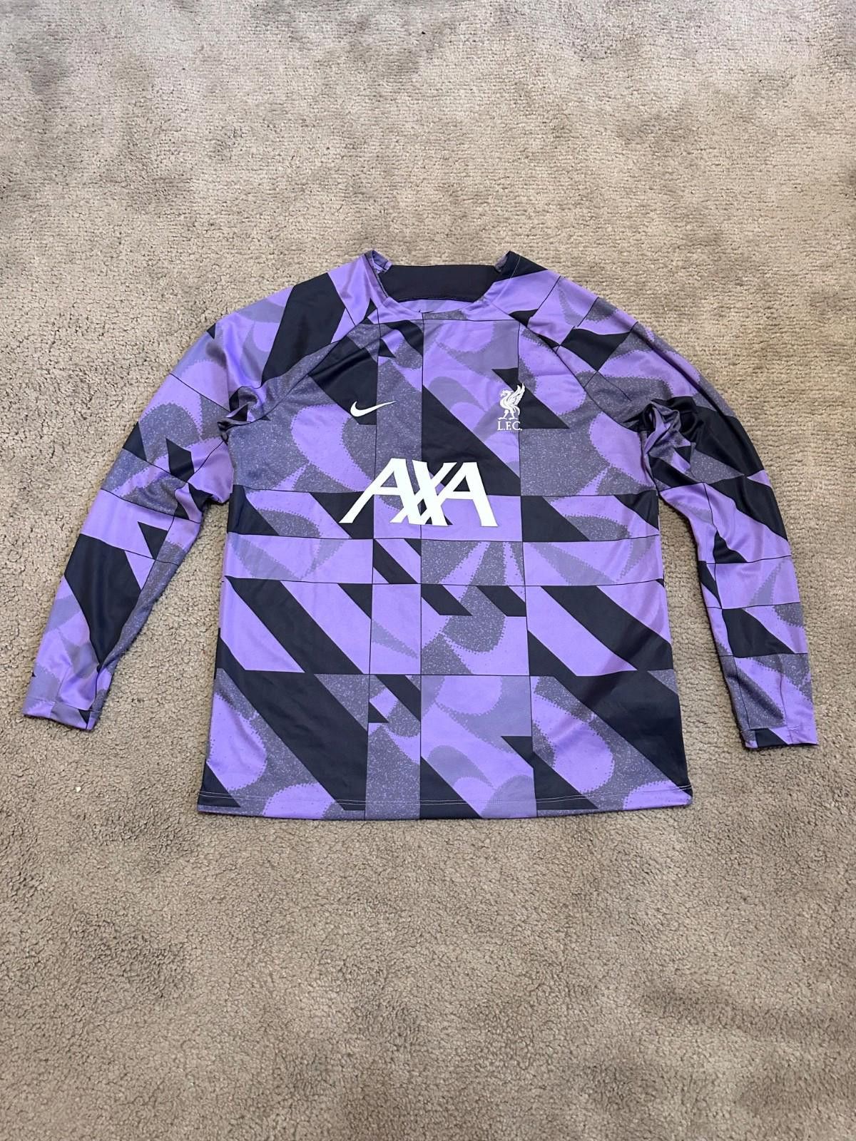 Nike LIVERPOOL 2023-24 PLAYER ISSUE PRE-MATCH TOP SHIRT JERSEY XL Size US XL / EU 56 / 4 - 1 Thumbnail