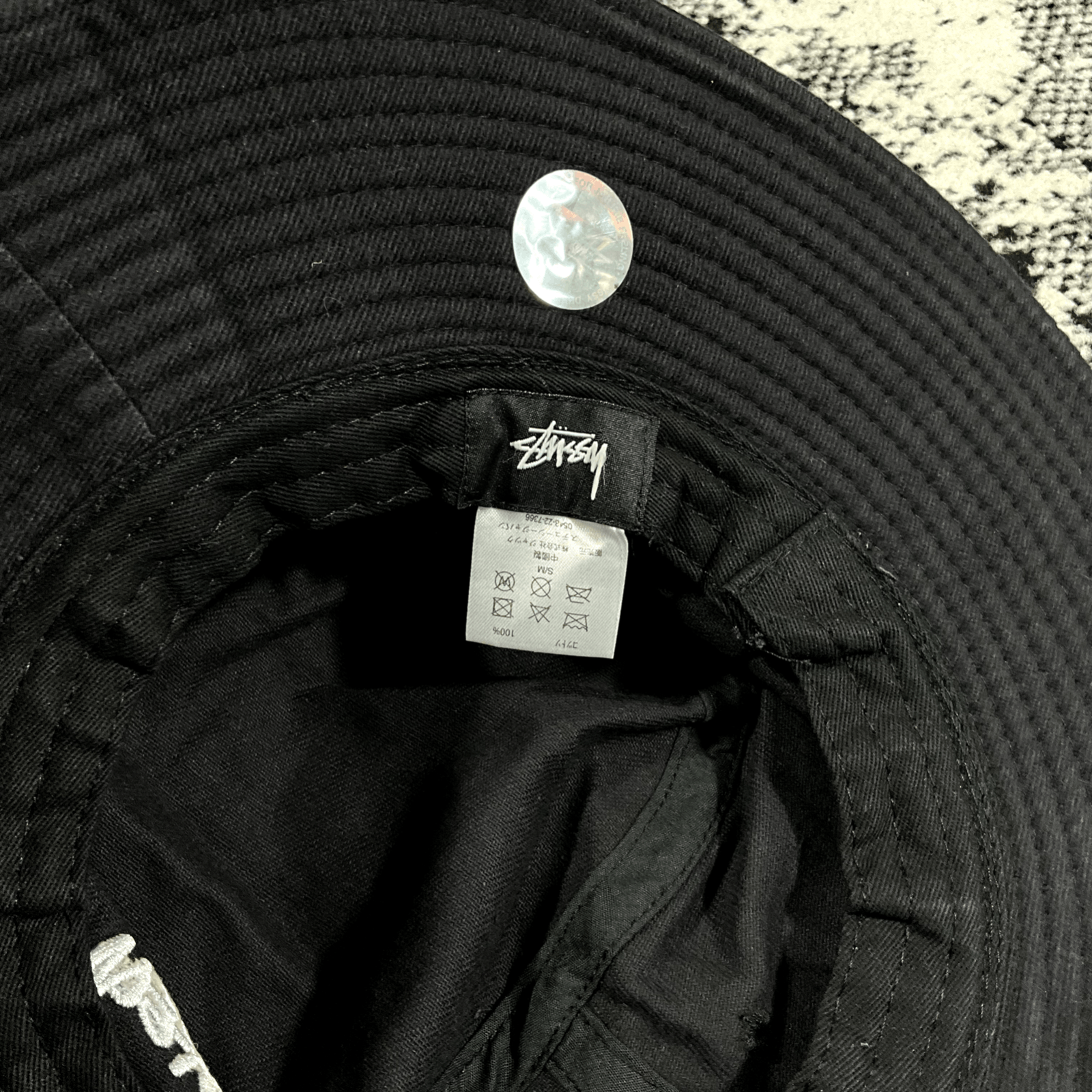Stussy STUSSY LONG BRIM STOCK BUCKET HAT Size ONE SIZE - 3 Thumbnail