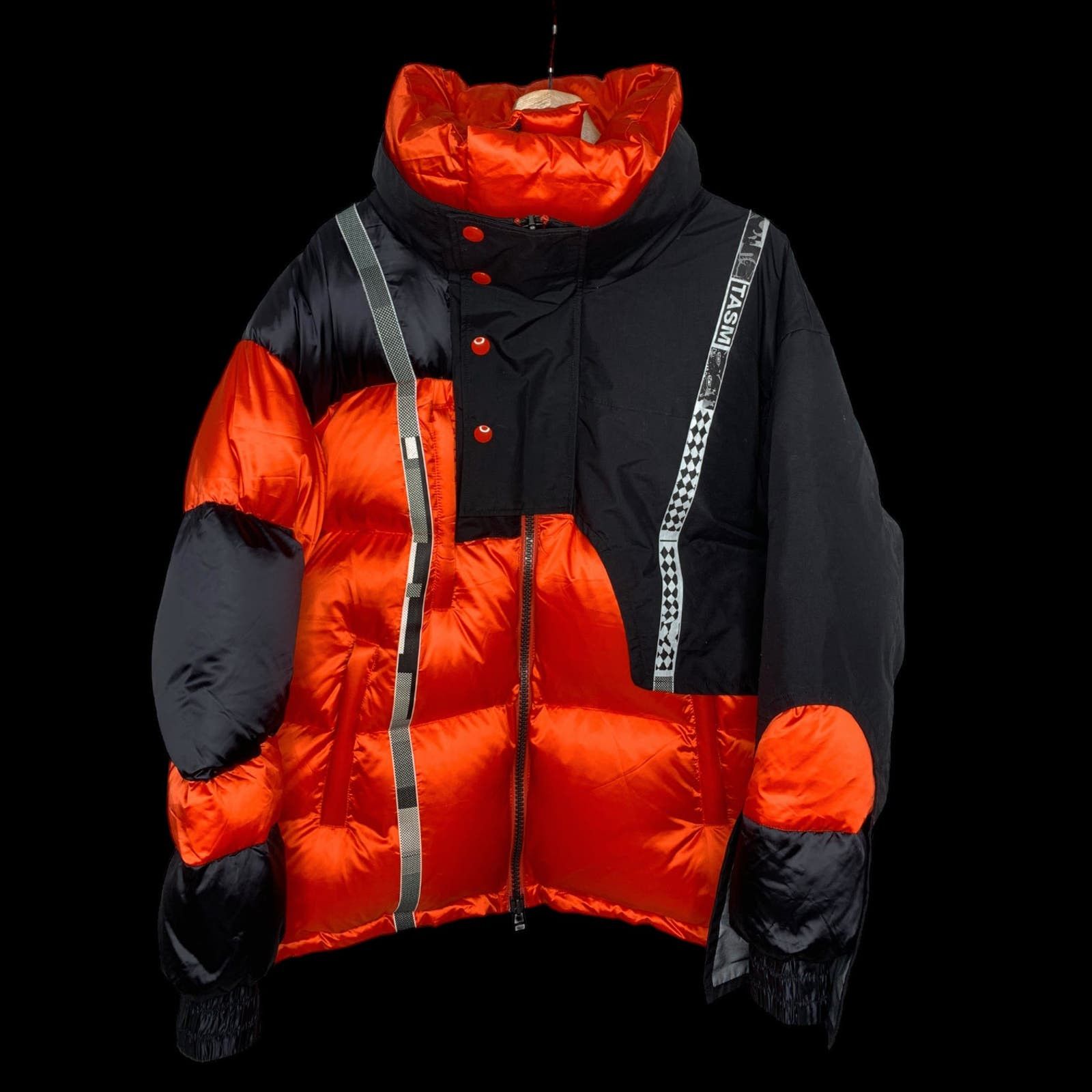 image of Facetasm Fw17 Big Down Jacket (Red) | 5 (2Xl), Men's
