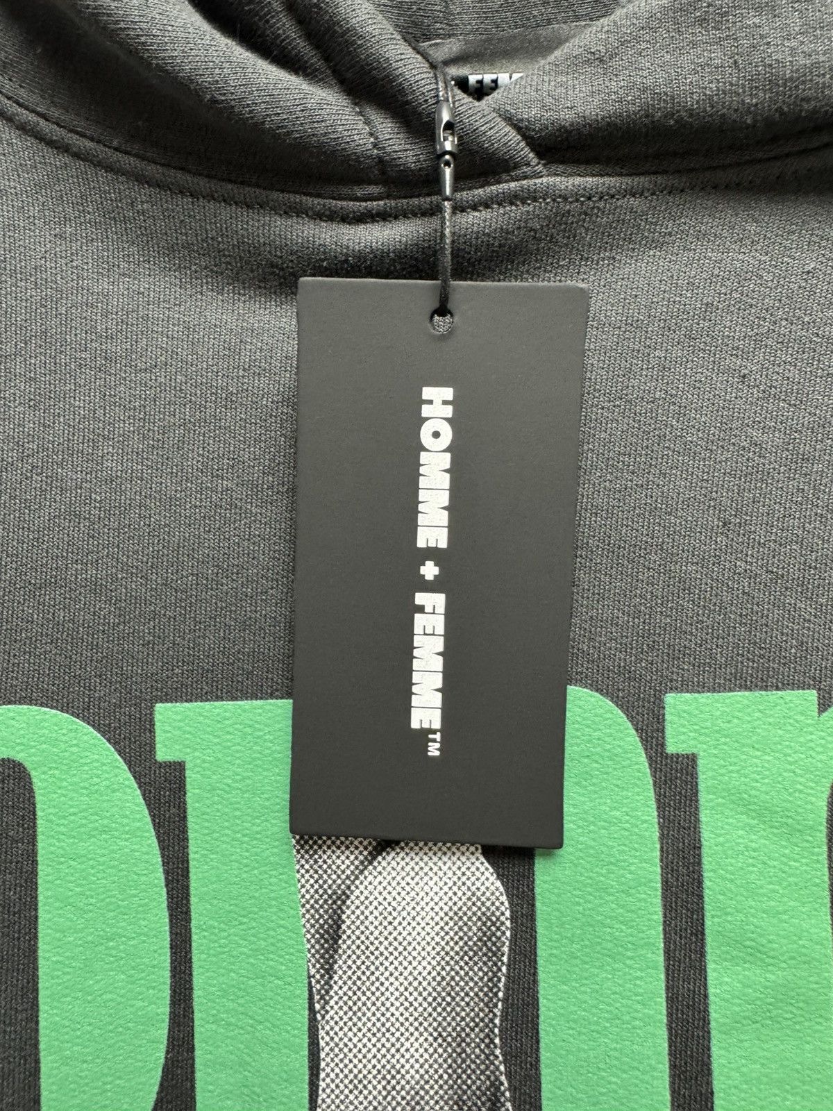 Homme + Femme La femme finger hoodie grey Size US XL / EU 56 / 4 - 3 Thumbnail