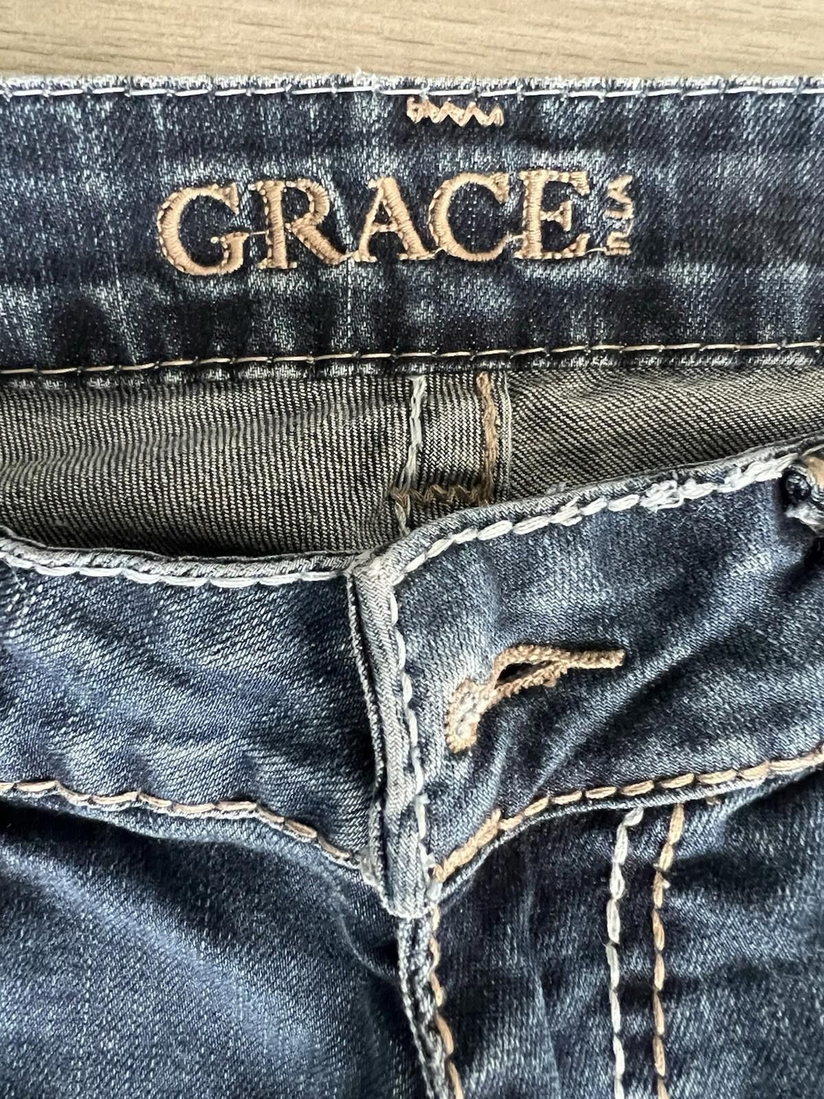 Other Grace Jeans Sz 30 Missing Button Size 30" / US 8 / IT 44 - 4 Thumbnail