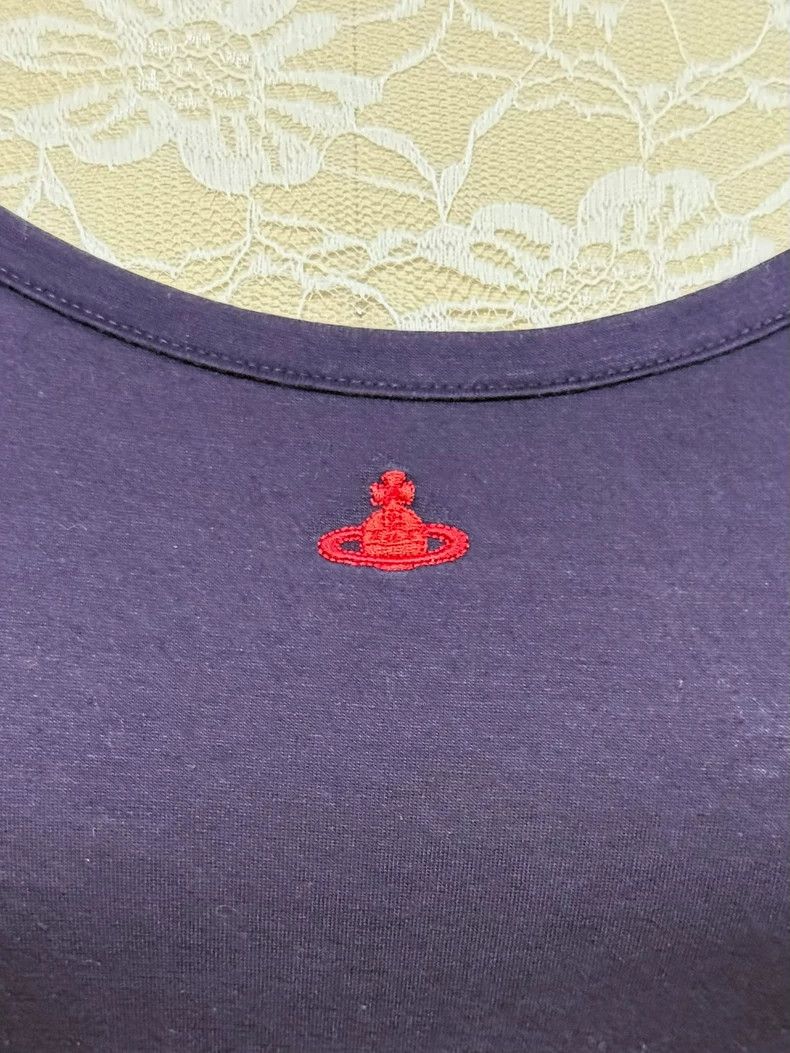 Vivienne Westwood Vivienne Westwood size2 Purple orb embroidered seven-quarte Size M / US 6-8 / IT 42-44 - 4 Thumbnail
