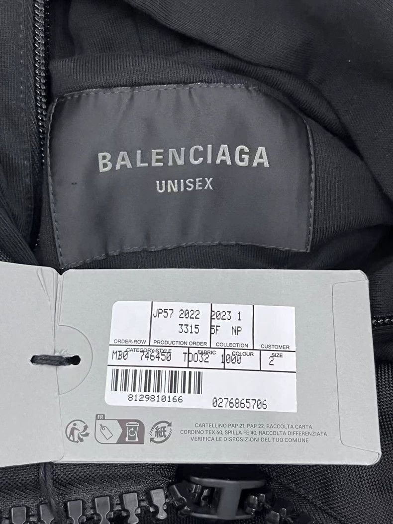 Balenciaga Balenciaga Solid monogram pocket long-sleeve regular jacke Size US M / EU 48-50 / 2 - 5 Thumbnail