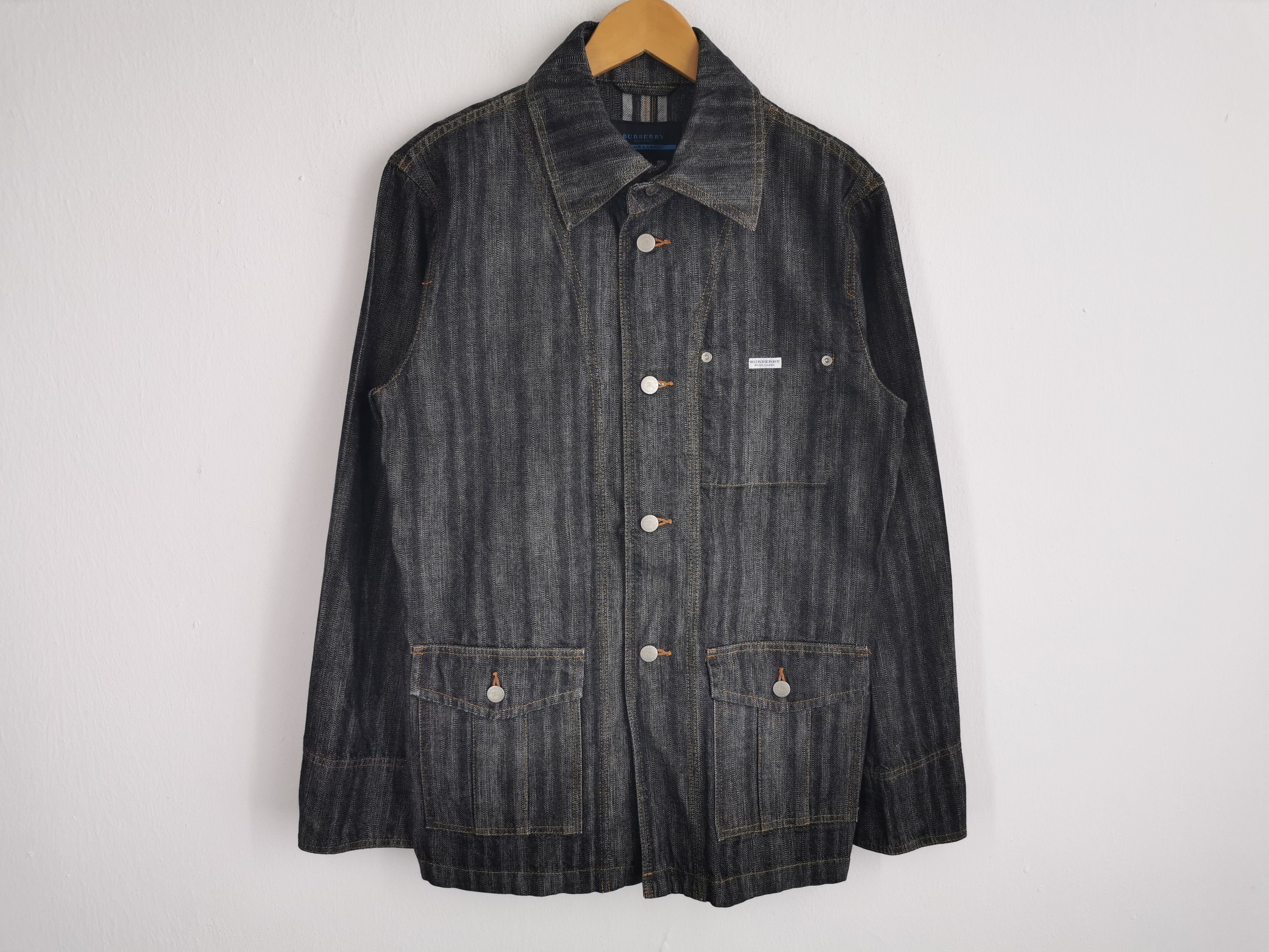 Burberry Vintage Burberry Blue Label Denim Jeans Jacket Size M Size US M / EU 48-50 / 2 - 1 Thumbnail