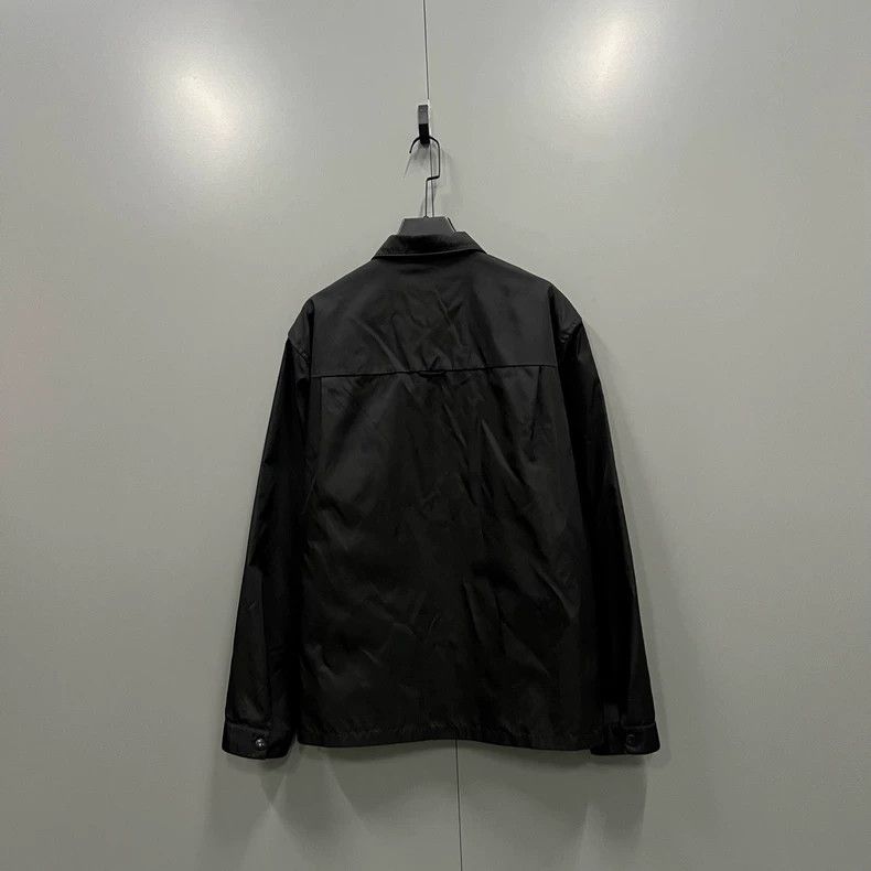 Prada Prada Black triangle logo nylon jacket 2501-Nextarrow Size US XXL / EU 58 / 5 - 3 Thumbnail