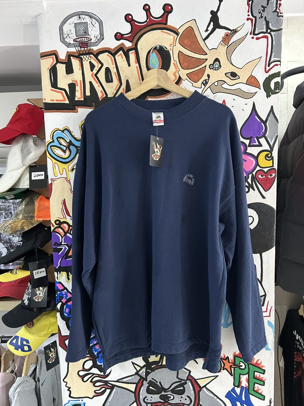 Fruit Of The Loom 90s Fruit if the loom sweater Size US XL / EU 56 / 4 - 1 Thumbnail