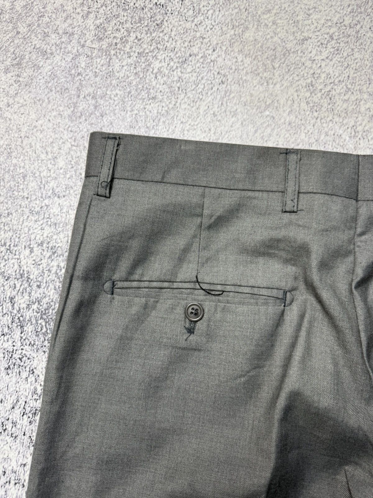 Prada Vintage Prada classic trousers with creases Size US 32 / EU 48 - 16 Thumbnail