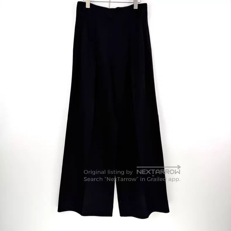 Hermes Hermes Black Wool Fabric Suit Trousers Size 26" / US 2 / IT 38 - 3 Thumbnail