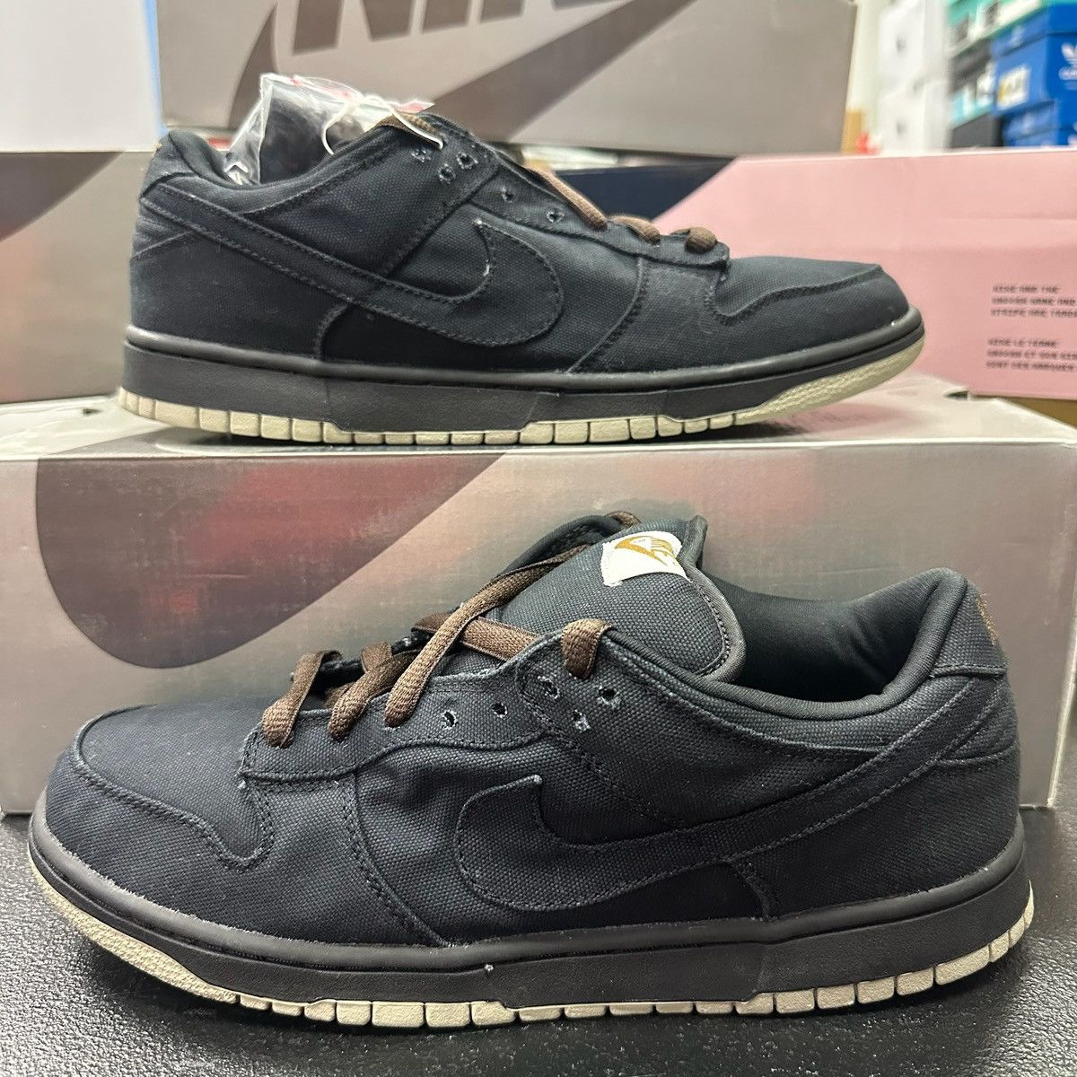 Nike Size 10.5 - Nike Dunk Pro SB Low Carhartt 304292-004 Size US 10.5 / EU 43-44 - 1 Thumbnail