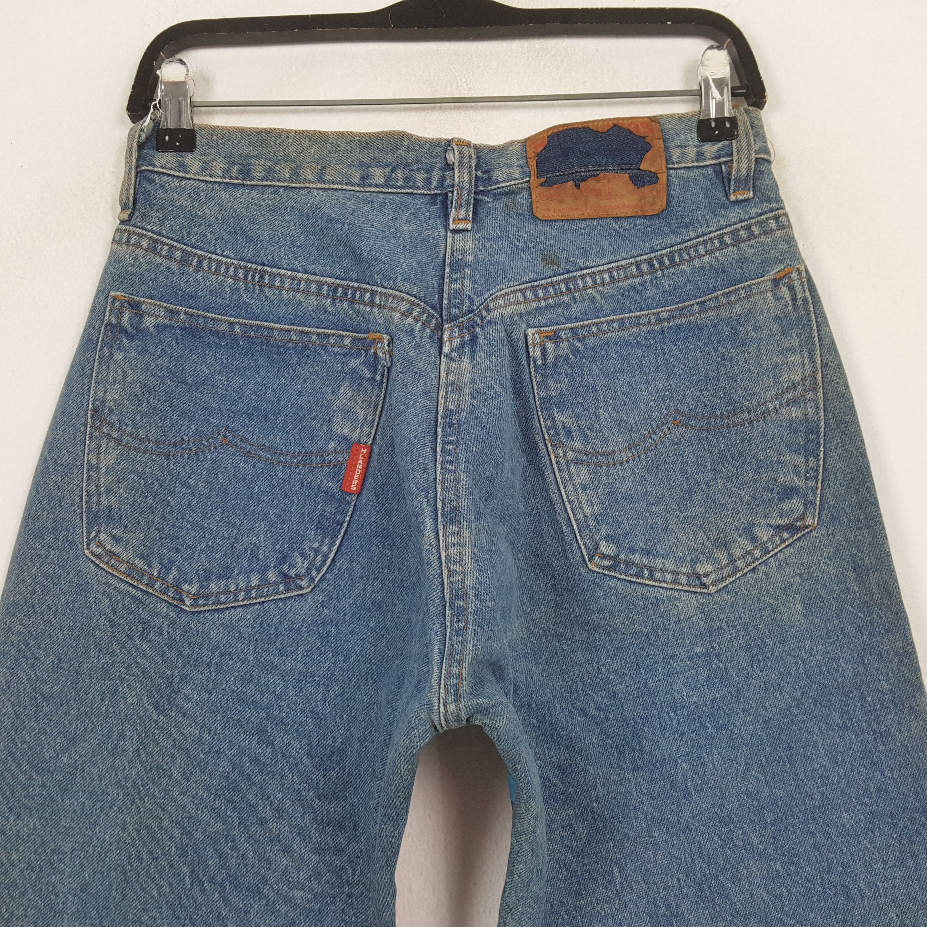 Vintage H Landers Fashion Style Jeans RR18 Size US 28 / EU 44 - 5 Thumbnail