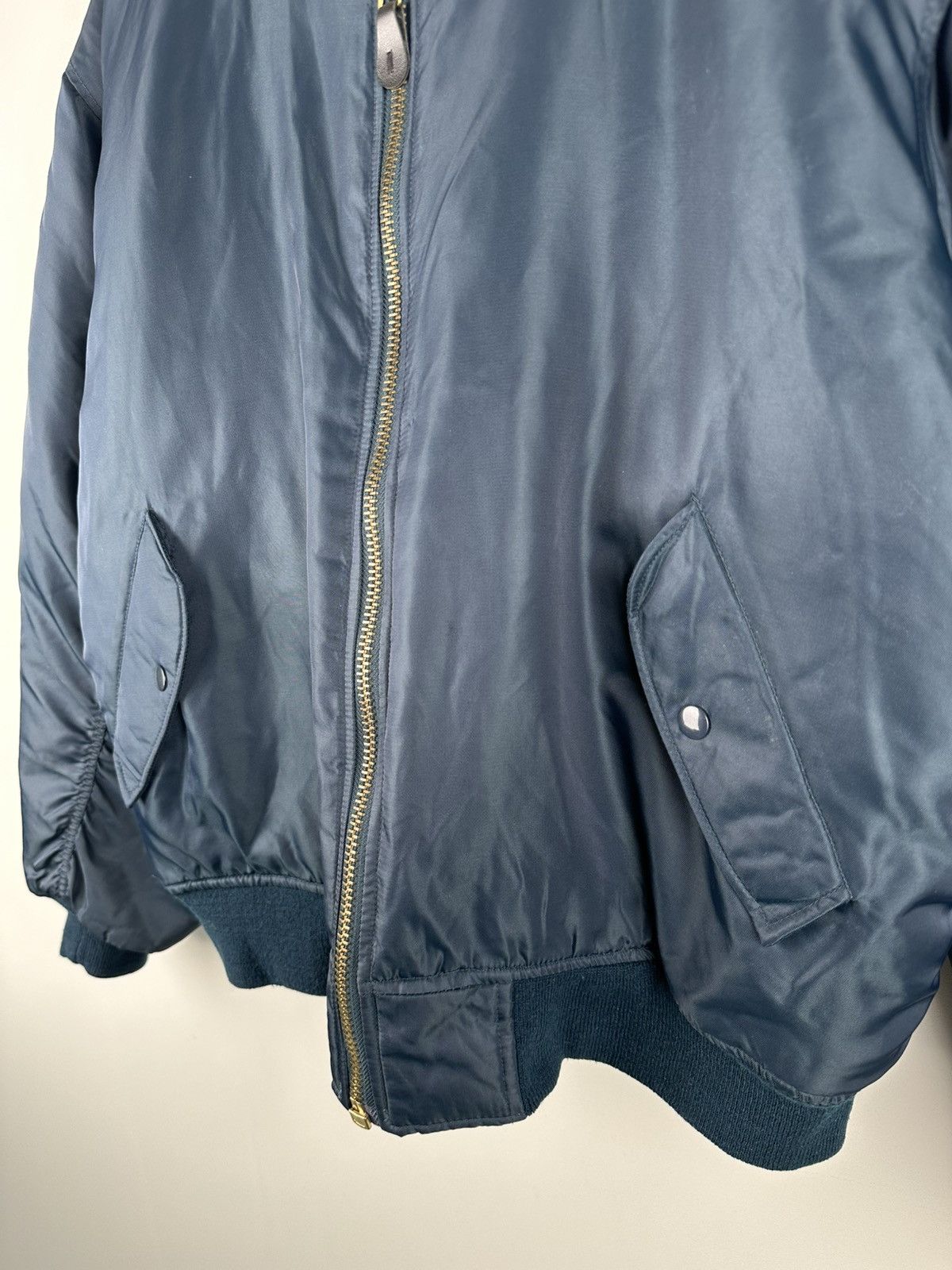 Delta × Japanese Brand Y2k Delta Bomber Jacket Oversized Size US L / EU 52-54 / 3 - 7 Thumbnail