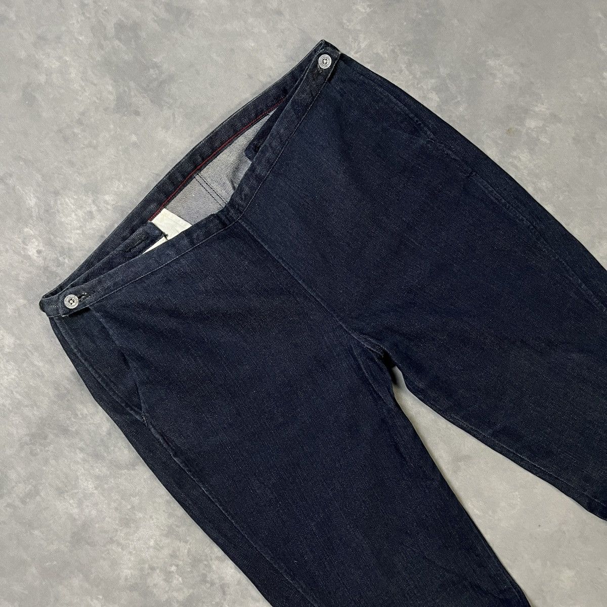 45rpm 2000s 45RPM Studio - Raw Indigo Denim Pants Made in Japan Size US 29 - 5 Thumbnail