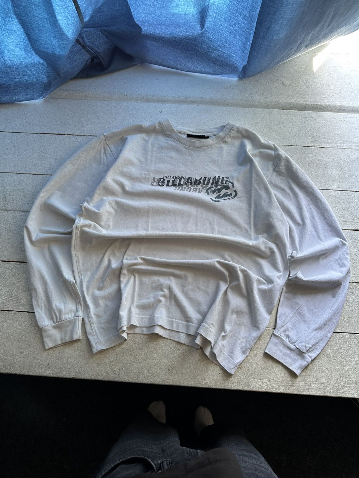 Billabong 🚨Vintage 90s Big Logo BILLABONG RARE long sleeve Y2K SURF Size US M / EU 48-50 / 2 - 1 Thumbnail