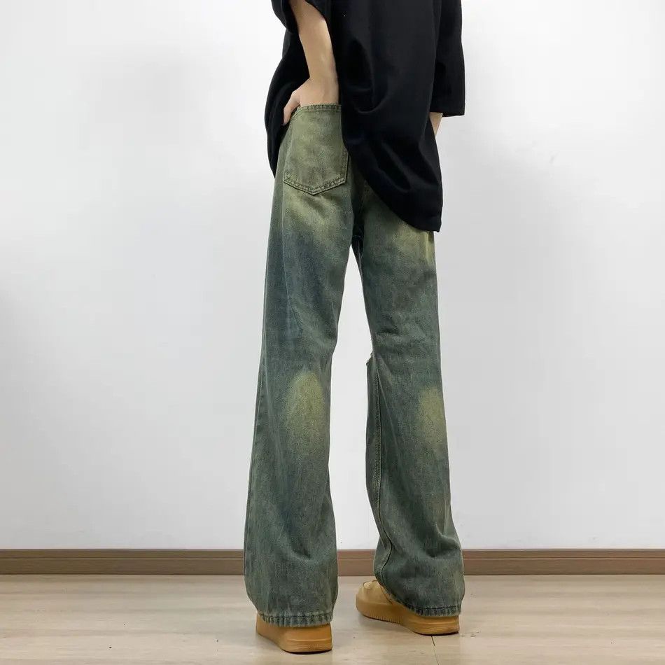 Japanese Brand Retro straight leg slightly flared jeans Size US 30 / EU 46 - 5 Thumbnail