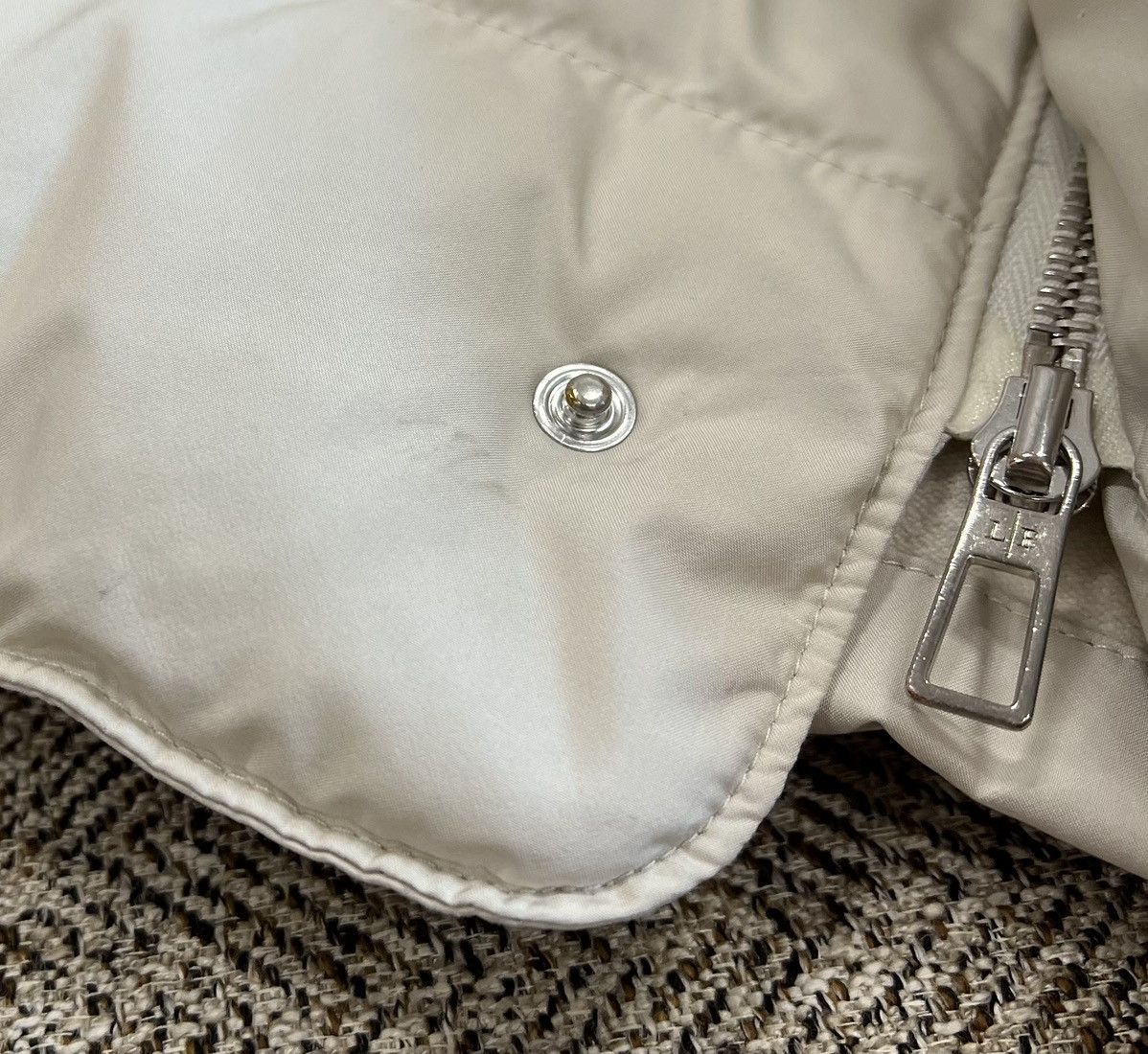 Loro Piana Loro Piana Cashmere Goose Down Padding Beige Vest Size US XL / EU 56 / 4 - 3 Thumbnail