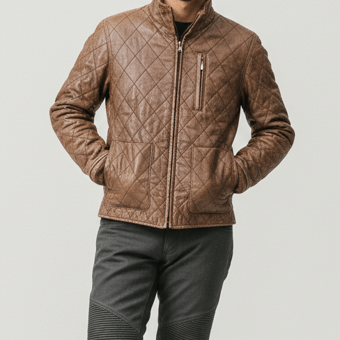 Ekam × Japanese Brand EKAM 034 by KANYA MIKI - LAMB LEATHER HOODED